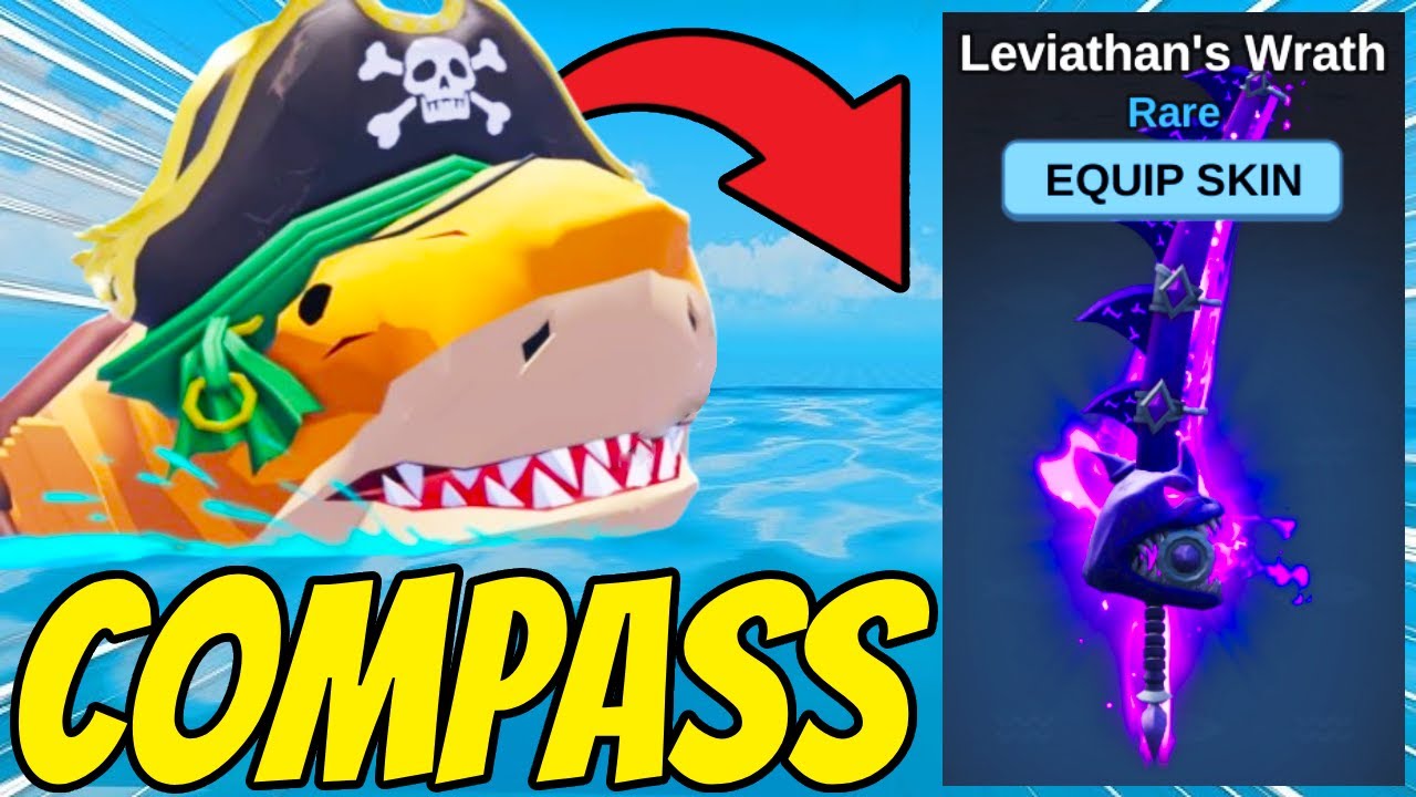 Как получить Жезл гнева Левиатана и Компас мертвеца в игре Fish It в Roblox