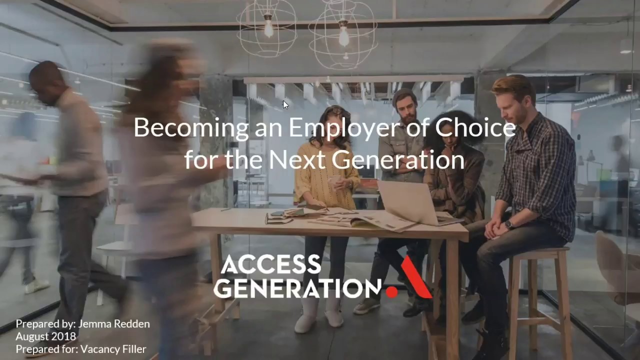 How to become an employer of choice for the next generation - Webinar