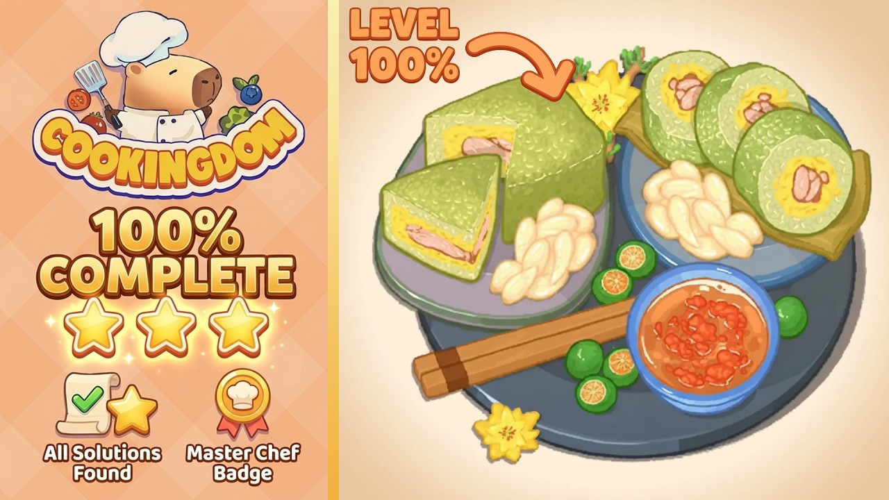 Cookingdom Level 159 Chung cake | Complete Walkthrough & Tips! 🎯