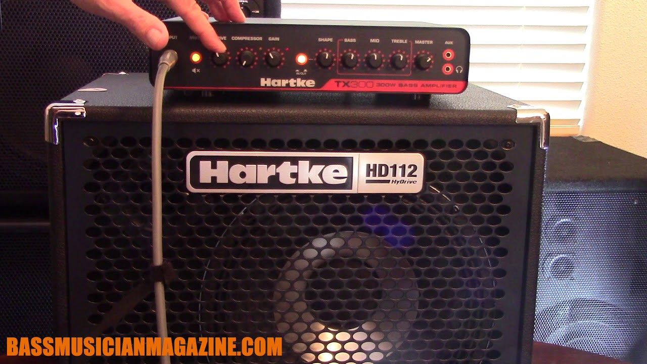 Обзор журнала Bass Musician: басовый кабинет Hartke HyDrive HD 112