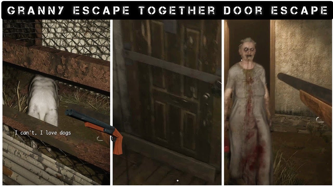 Granny escape together main door escape