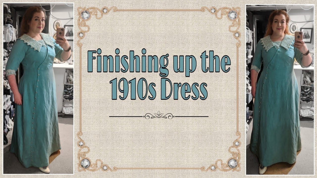 Antique Haul // Finishing Up the 1910s Butterick Dress