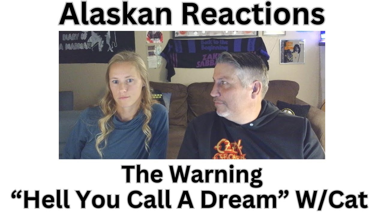 Alaskan Reactions Cat's 1st Time Hearing-The Warning 