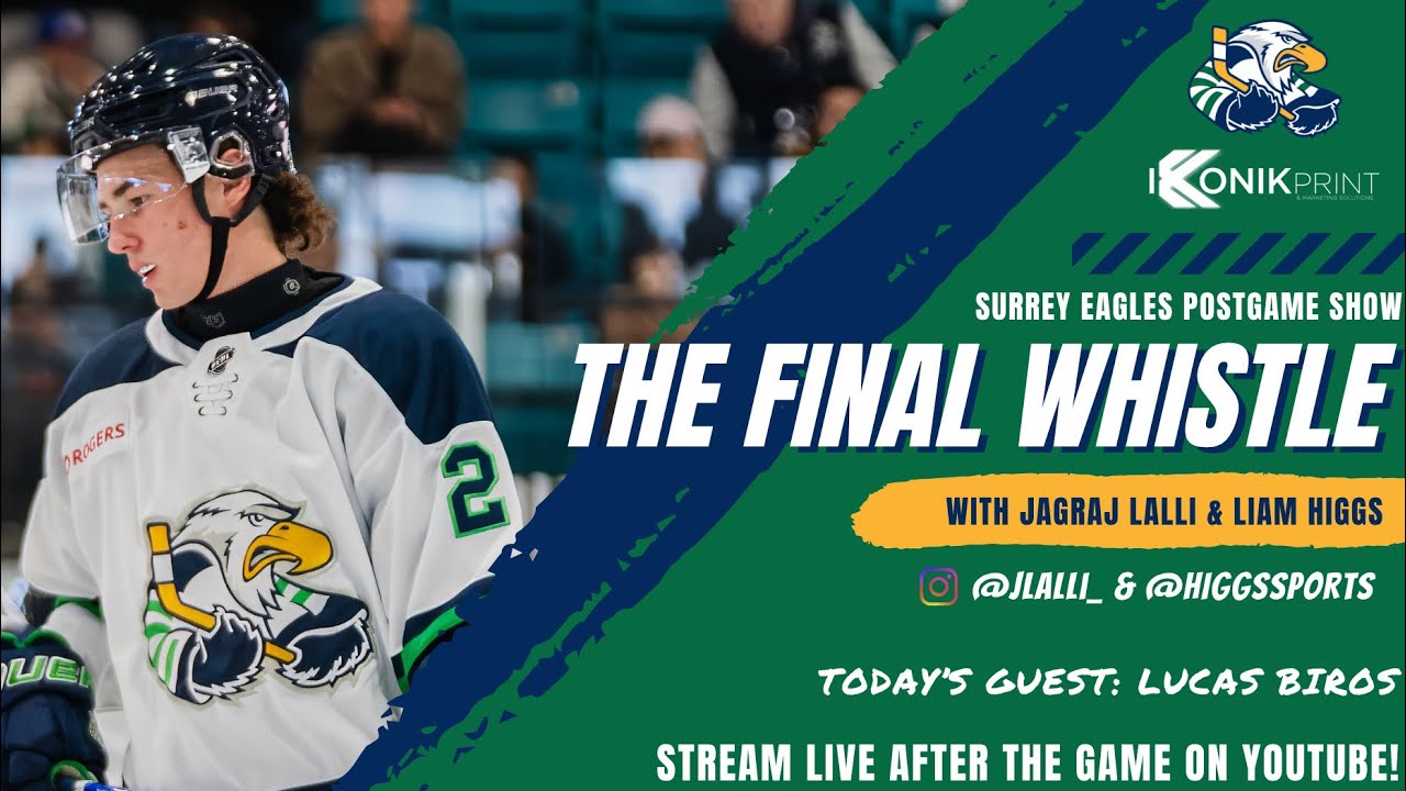 The Final Whistle Ep. 6 | Lucas Biros on His First Year with Surrey & His Hockey Inspiration