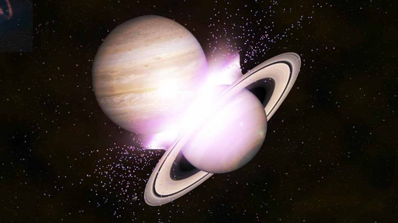 What if Jupiter And Saturn Collided?