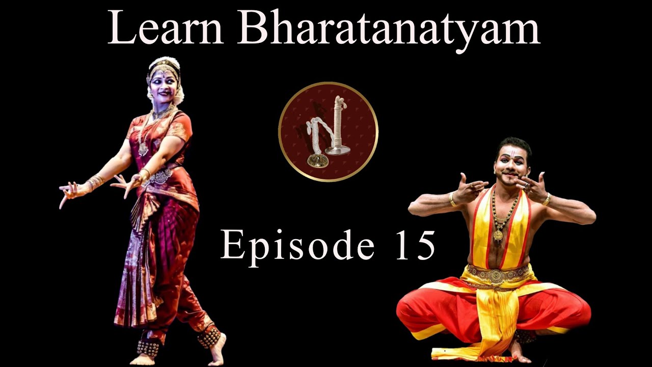 Learn Bharatanatyam online free from basics, Ta tai tai tam no. 4, legs and hands.