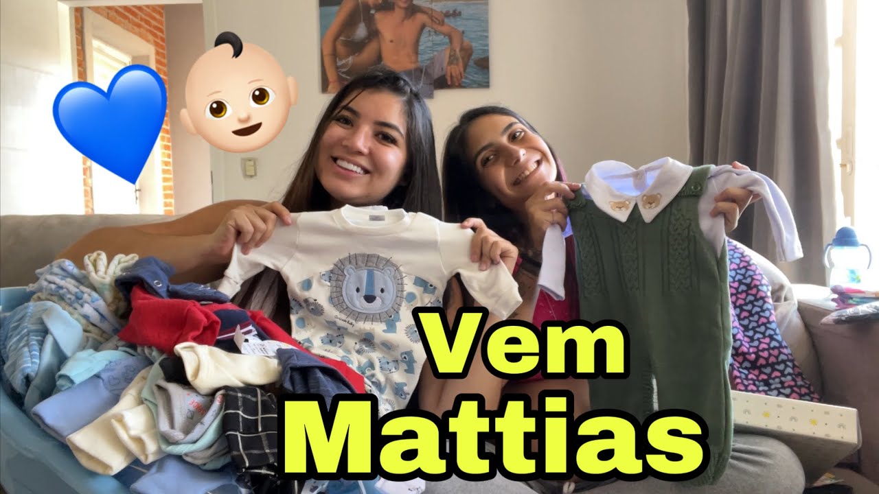 MOSTRANDO O ENXOVAL DO MATTIAS PARA TIFFANY 🥰💙