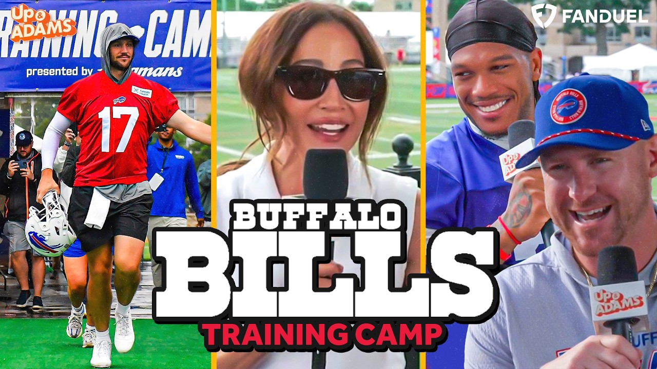 I Spent a Day with the Buffalo Bills at Training Camp