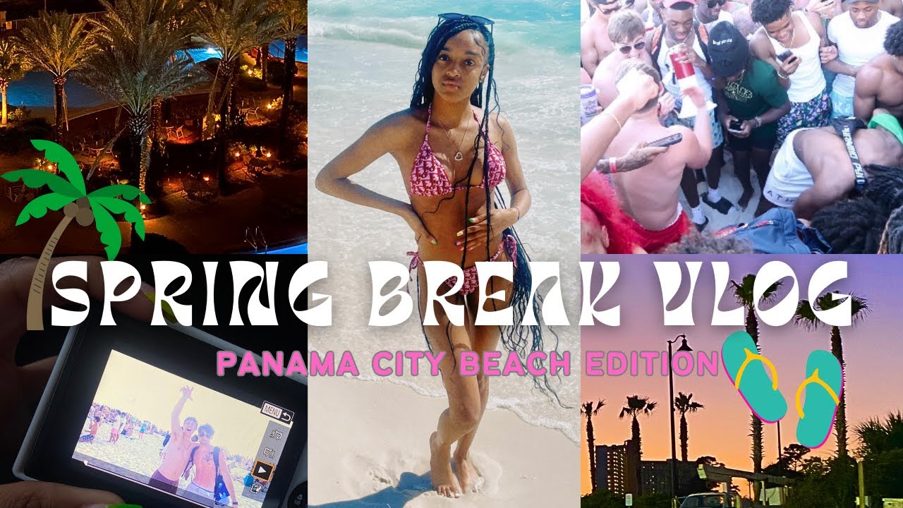 SPRING BREAK 2023 | PANAMA CITY BEACH VLOG | *must watch* | Kenzie Makiyah