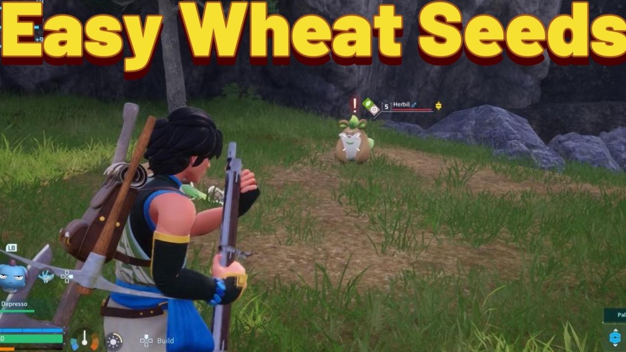 Where to get wheat seeds early and easily in Palworld 1.0