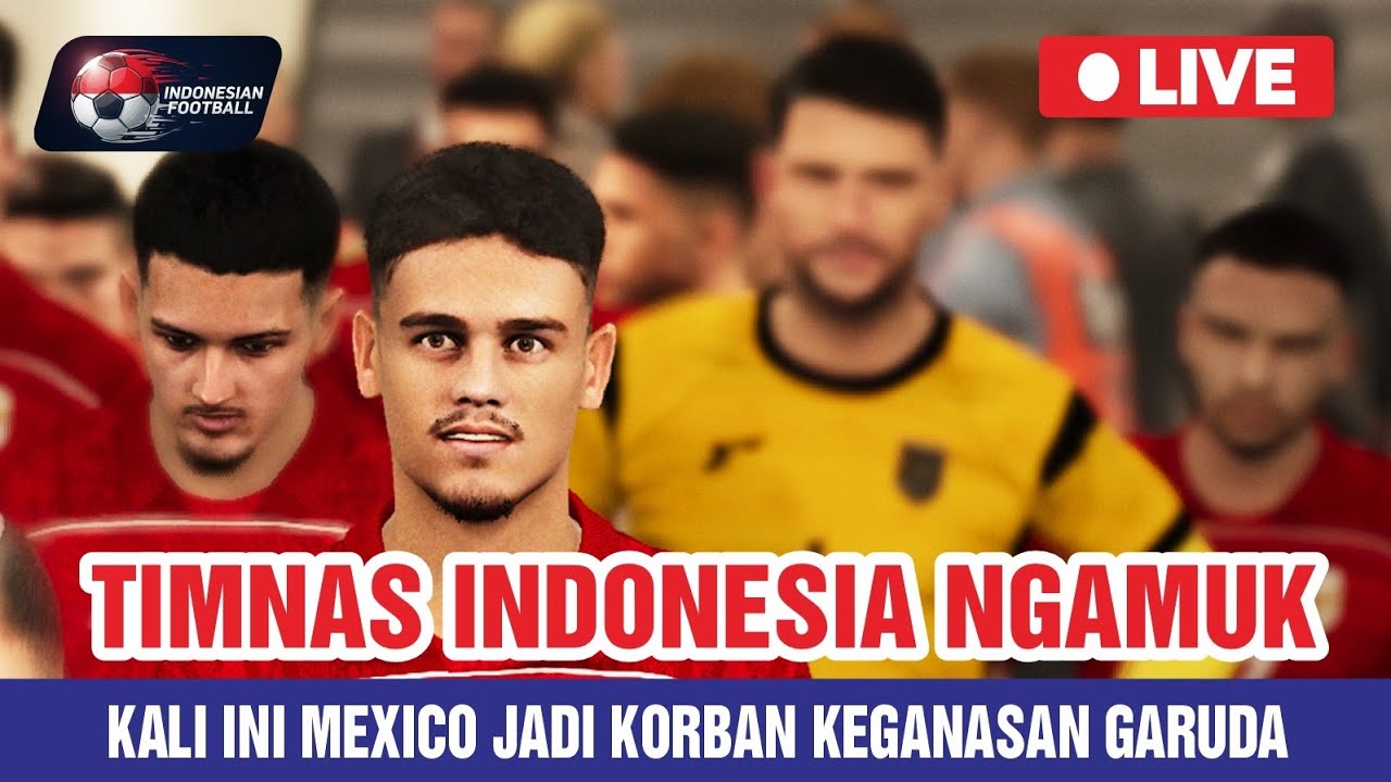 TIMNAS INDONESIA GAMUK‼️Mexico Dihajar Timnas Indonesia 
