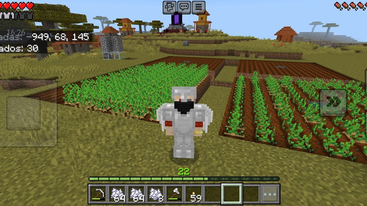 10° episodio de mi serie survival en móvil en #minecraft 