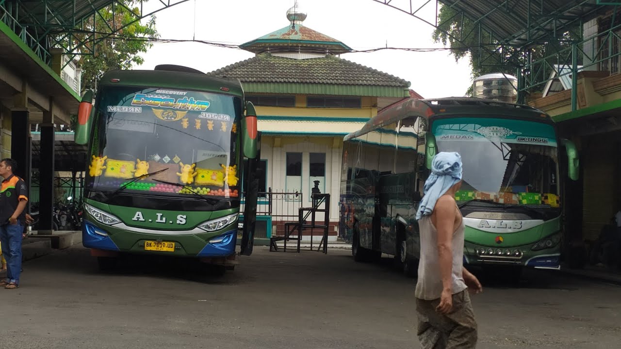 KEBERANGKATAN BUS ALS MEDAN HARI INI DI SORE DAN MALAM HARI #alsmania 
