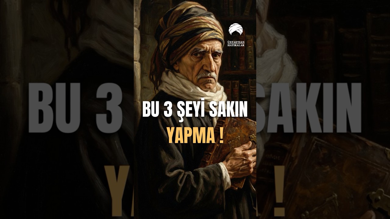 Bedi&uuml;zzaman'ın ASLA Yapmayın Dediği 3 Şey! 🚫 | Bedi&uuml;zzaman Said Nursi
