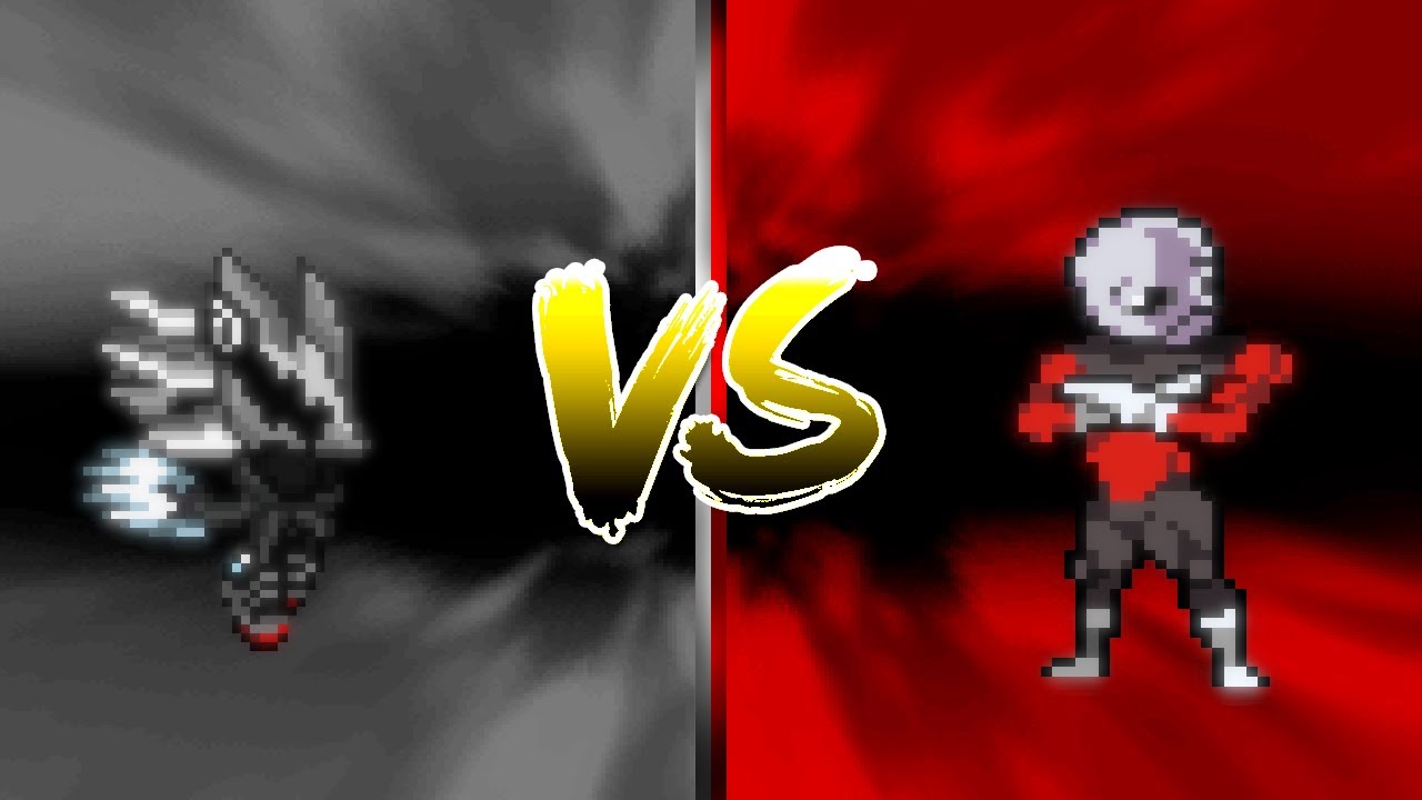 INFINITE (SONIC THE HEDGEHOG) VS JIREN (DRAGON BALL SUPER) [SPRITE ANIMATION]
