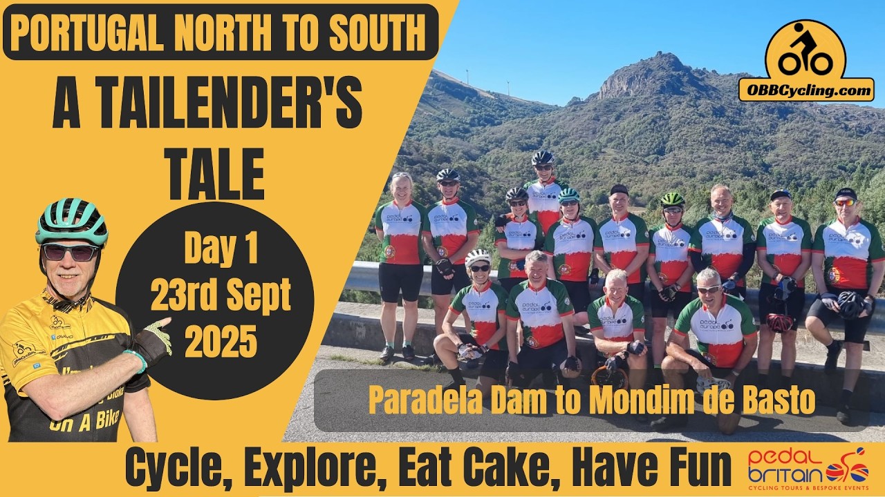 DAMS, HILLS AND MORE DAMN HILLS : CYCLING PORTUGAL NORTH TO SOUTH DAY ONE