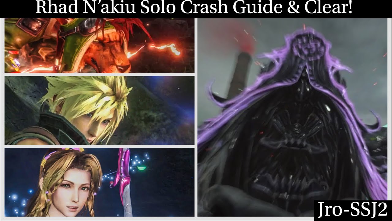 [FF7: Ever Crisis] Rhad N’akiu Solo Crash Guide & Clear!