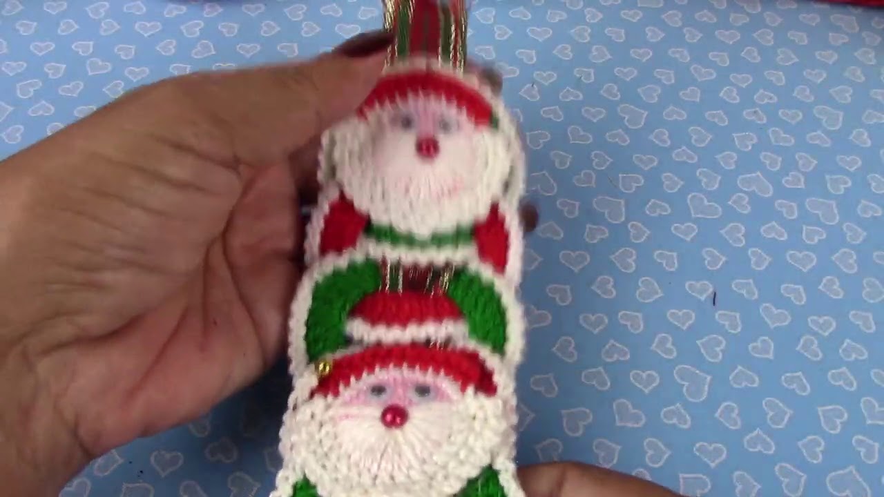 Enfeite Natalino - Alarme de Porta Papai Noel