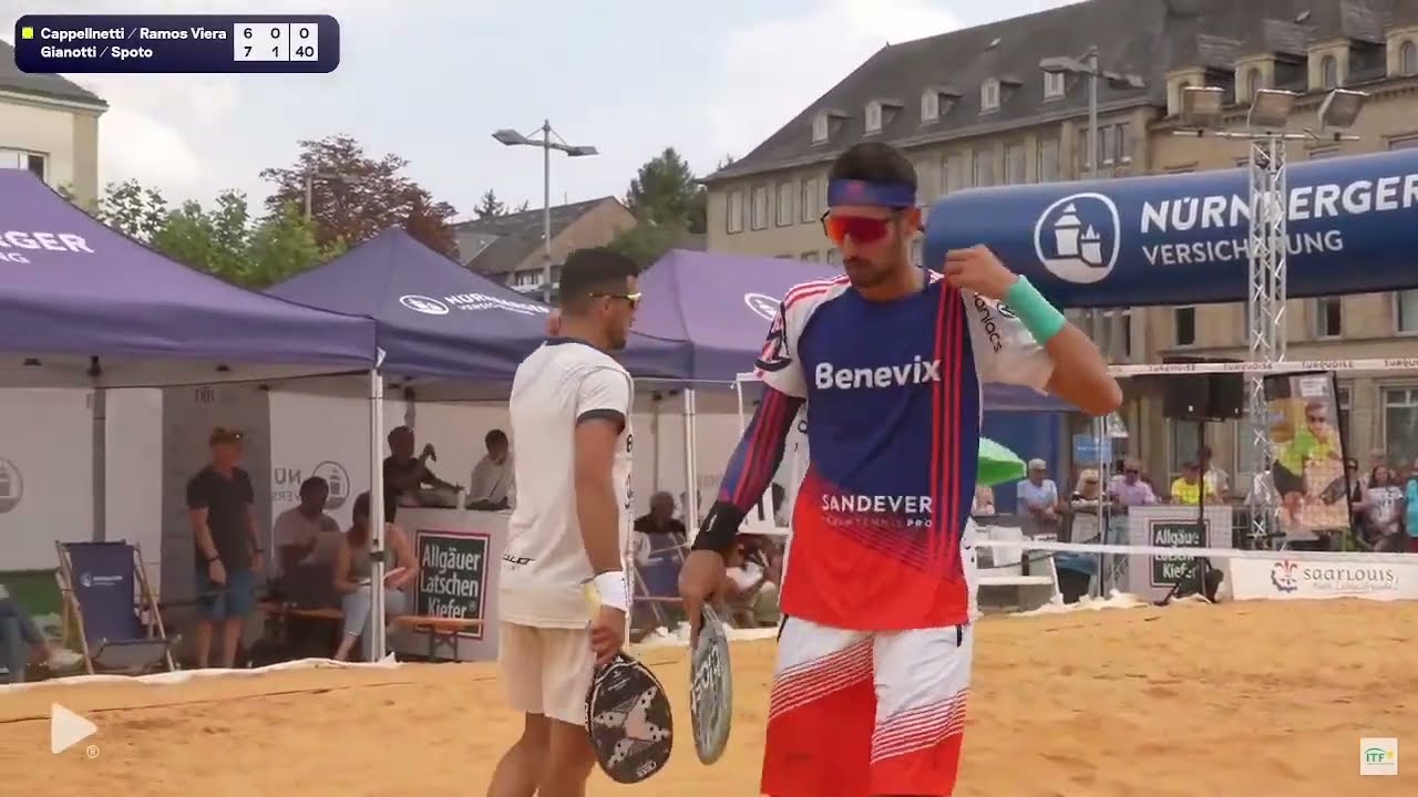 BEACH TENNIS FINAL: CAPPELLETTI / RAMOS-VIEIRA X GIANOTTI / SPOTO - ITF Sand Series Saarlouis 2022