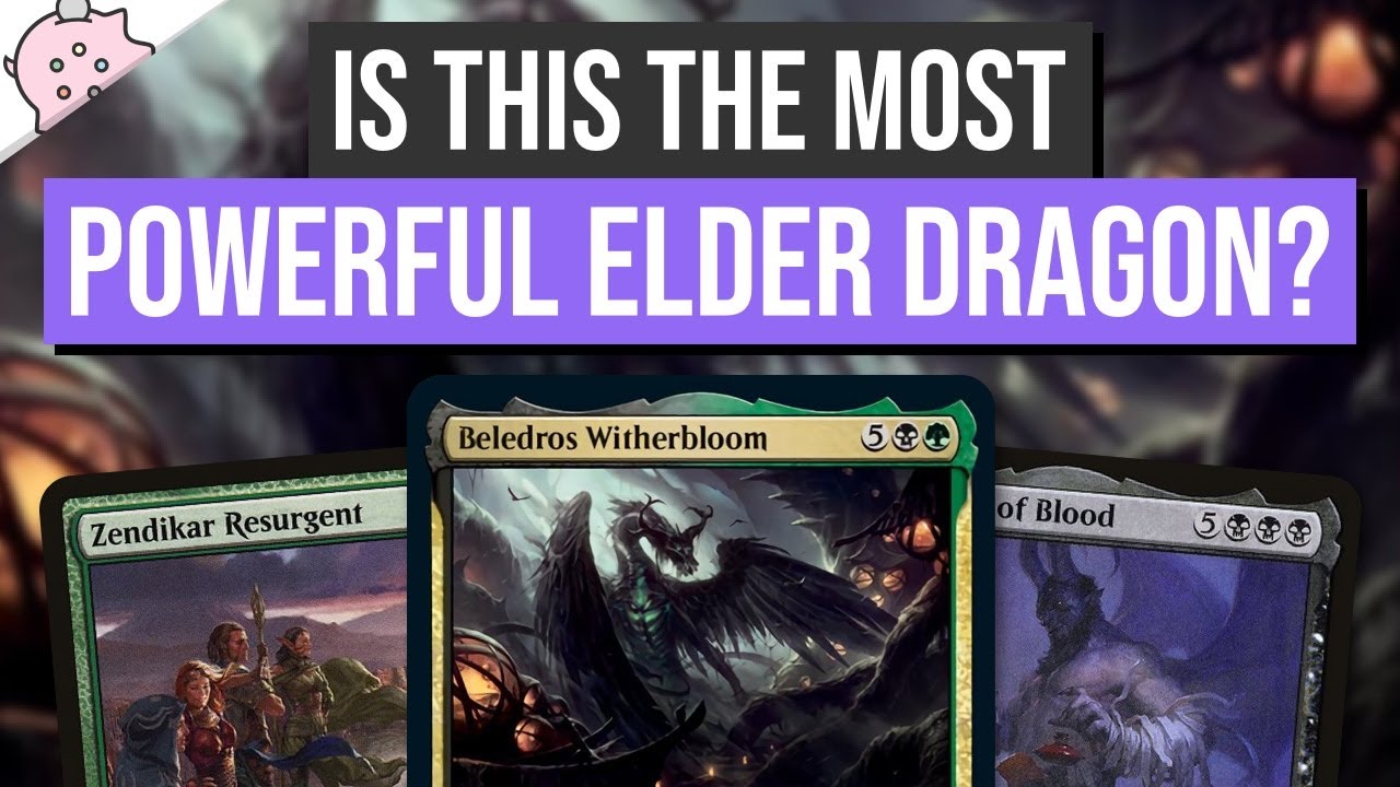 The Most Powerful Elder Dragon? | Beledros Witherbloom | Strixhaven Spoiler | Commander | EDH | MTG