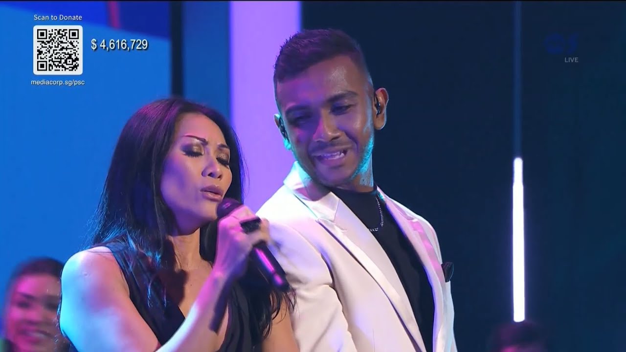 Anggun et Taufik Batisah - Save Your Tears - President's Star Charity 2023