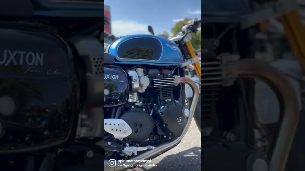 Thruxton RS Ton Up Special edition at Spirit Motorcycles / Triumph San Jose