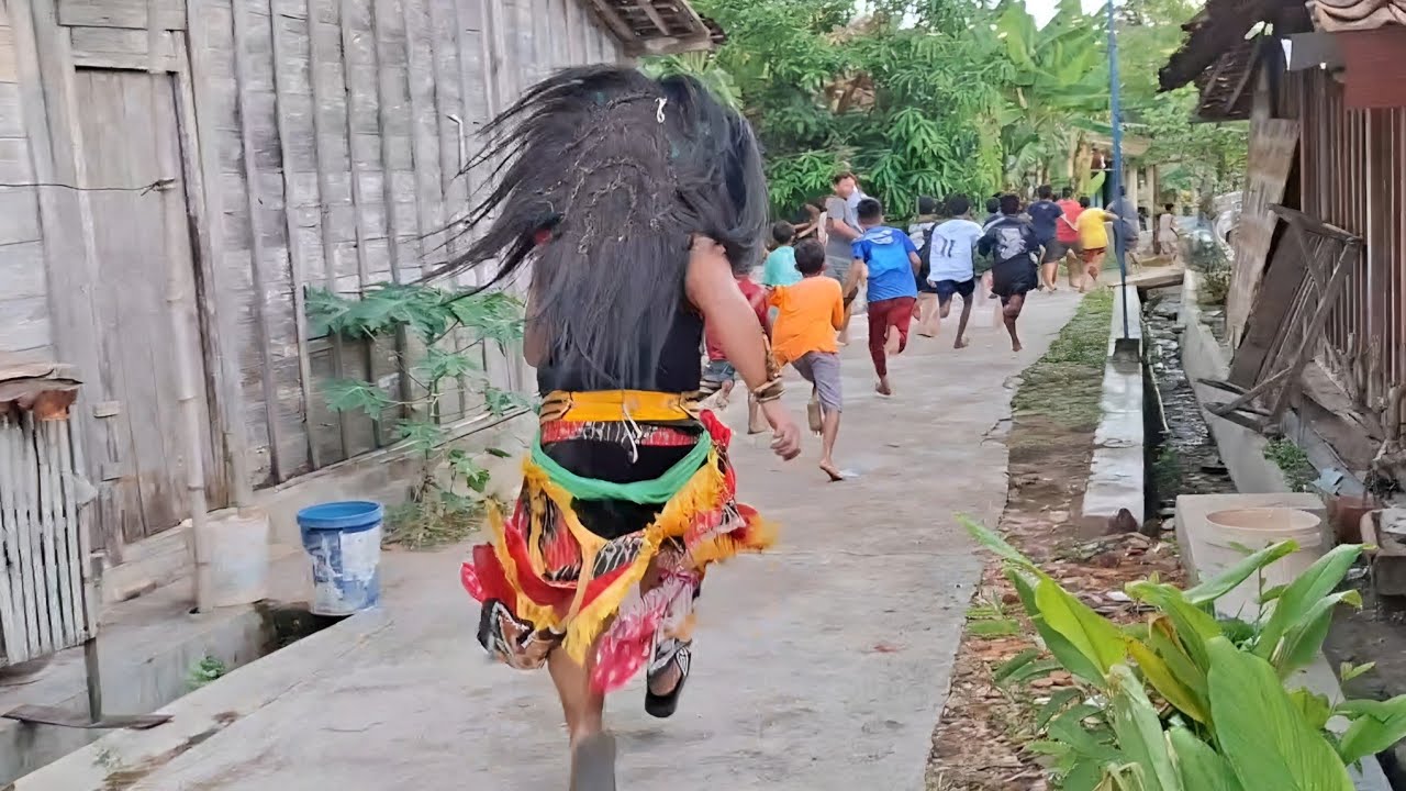The Best Momen ‼️Butobuto Ngamuk Kirab Barongan GEMBONG AJI JOYO Karang 
