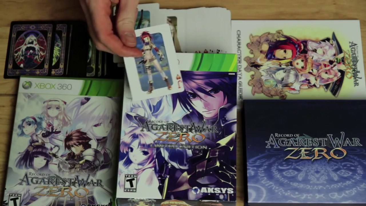 RECORD OF AGAREST WAR ZERO - LIMITED EDITION UNBOXING - CHARGE BACK FORWARD