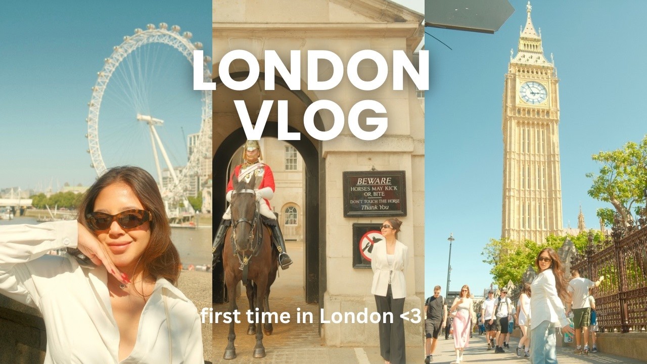 London, UK 🇬🇧 I Visited Top Tourist Attractions, Shopped for Hours & Almost Went to The Hospital 😭🌶️