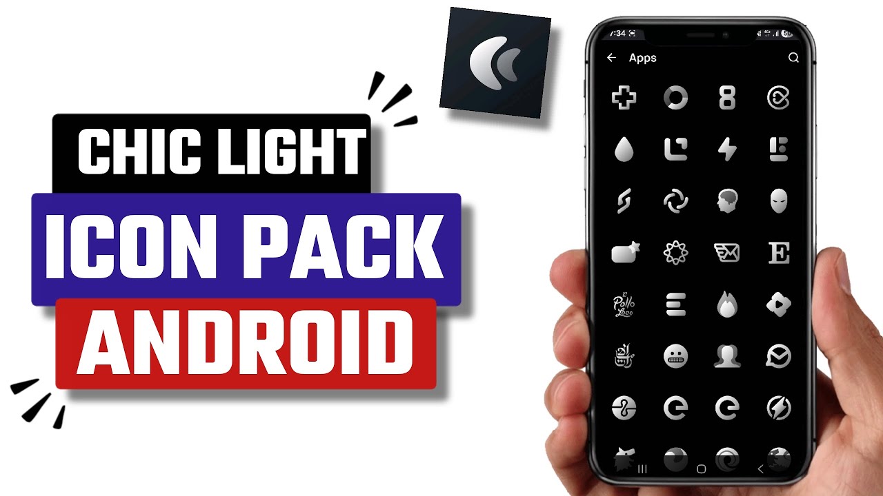Best Chic Light Icon Pack App for Android