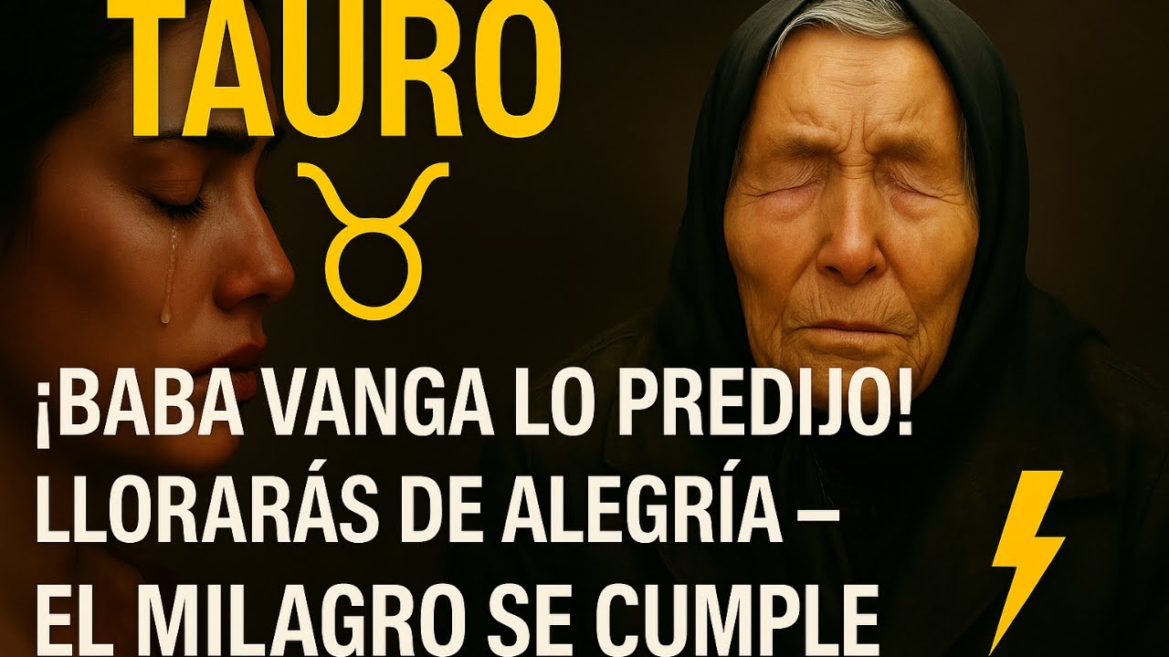 ♉😱 Baba Vanga lo vio todo Tauro recibe el milagro más esperado