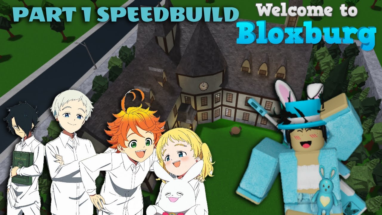 (ROBLOX) Grace Field House The Promised Neverland | Bloxburg Speedbuild part 1