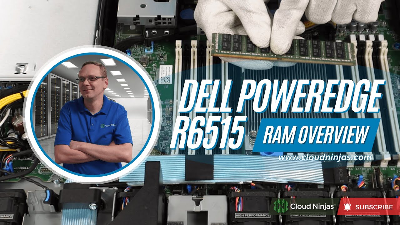 Dell PowerEdge R6515 Server Memory Overview & Upgrade | How to Install Memory | Supported DIMMs