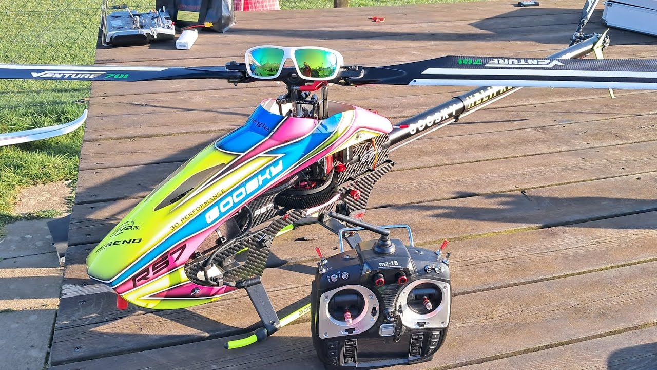Goosky RS7 Nr2 mit Venture Blades und ein ❤️liches  Dankeschön 
