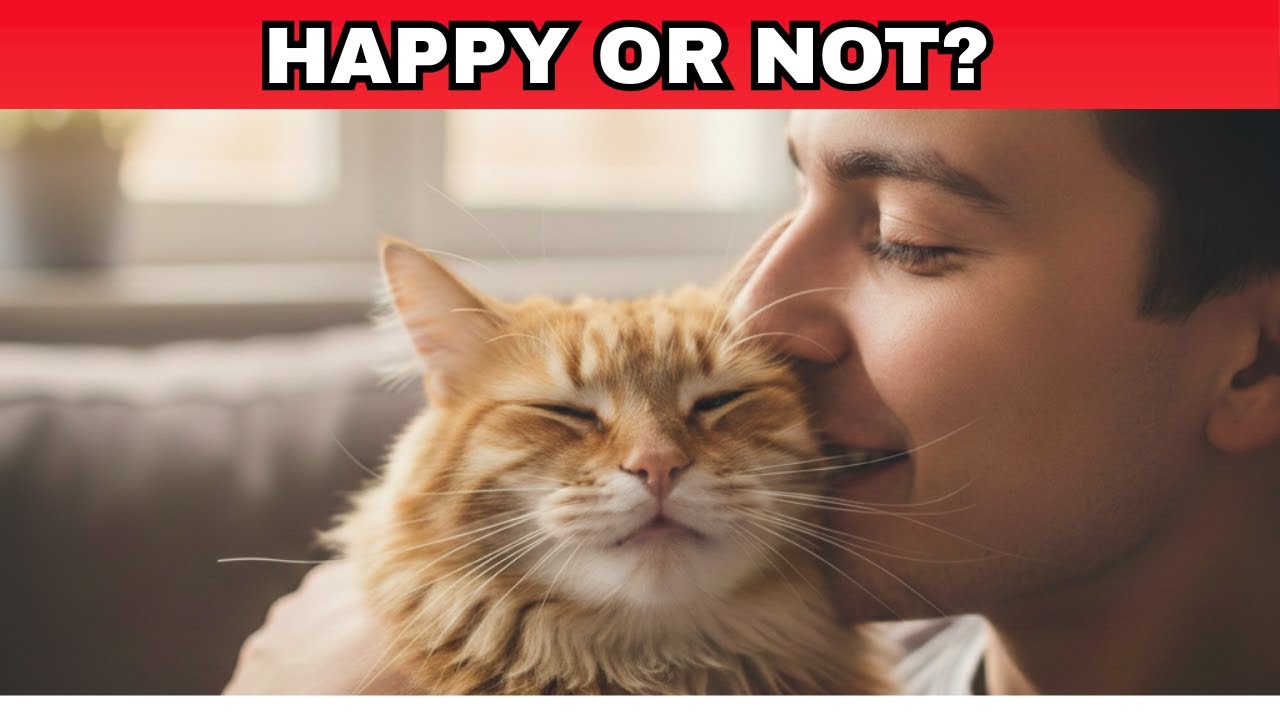 Signs that your cat is truly happy by your side