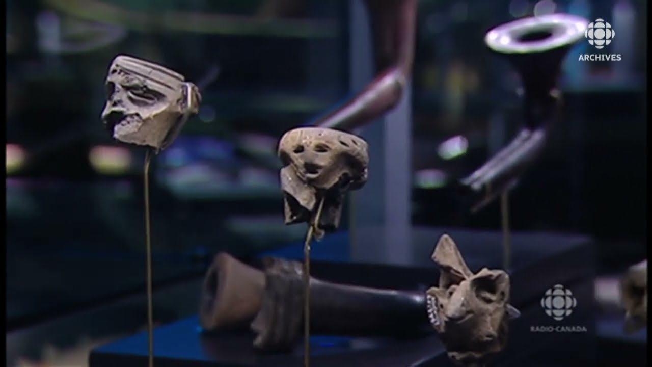 En 2008,  présentation des collections de l’Hôtel-Musée des Premières Nations à Wendake
