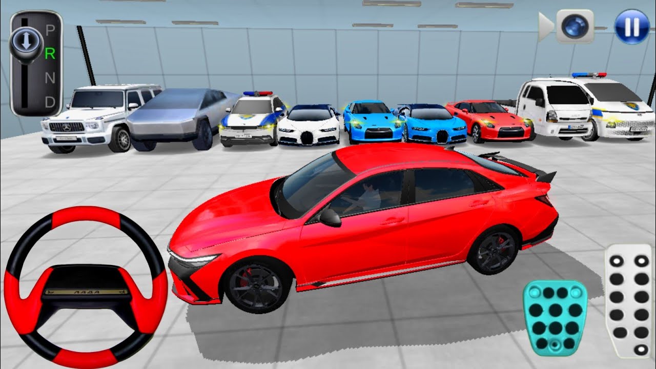 New AVENTRA Car Parking SUV Police Car Praking Garage - 3D Driving Class - Android GamePlay #cargame