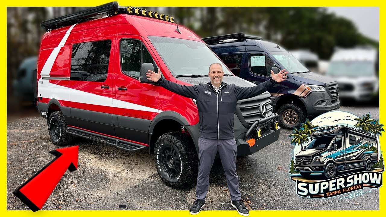 Vans Storyteller Overland Beast & Mystic MODE Sprinter 2024 года
