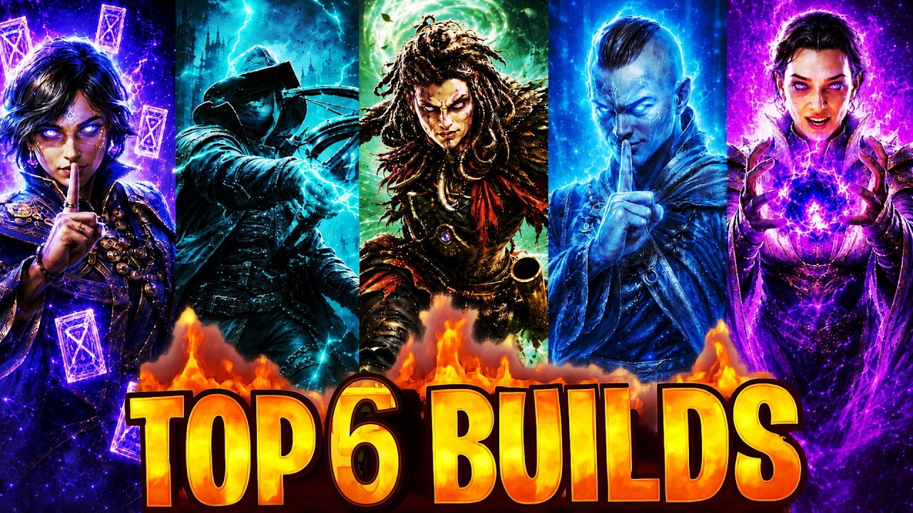 ТОП-6 СВЕРХМОЩНЫХ СБОРОК В ВЕРСИИ 0.5! Сборки для Path of Exile 2 | POE 2 0.5 Builds