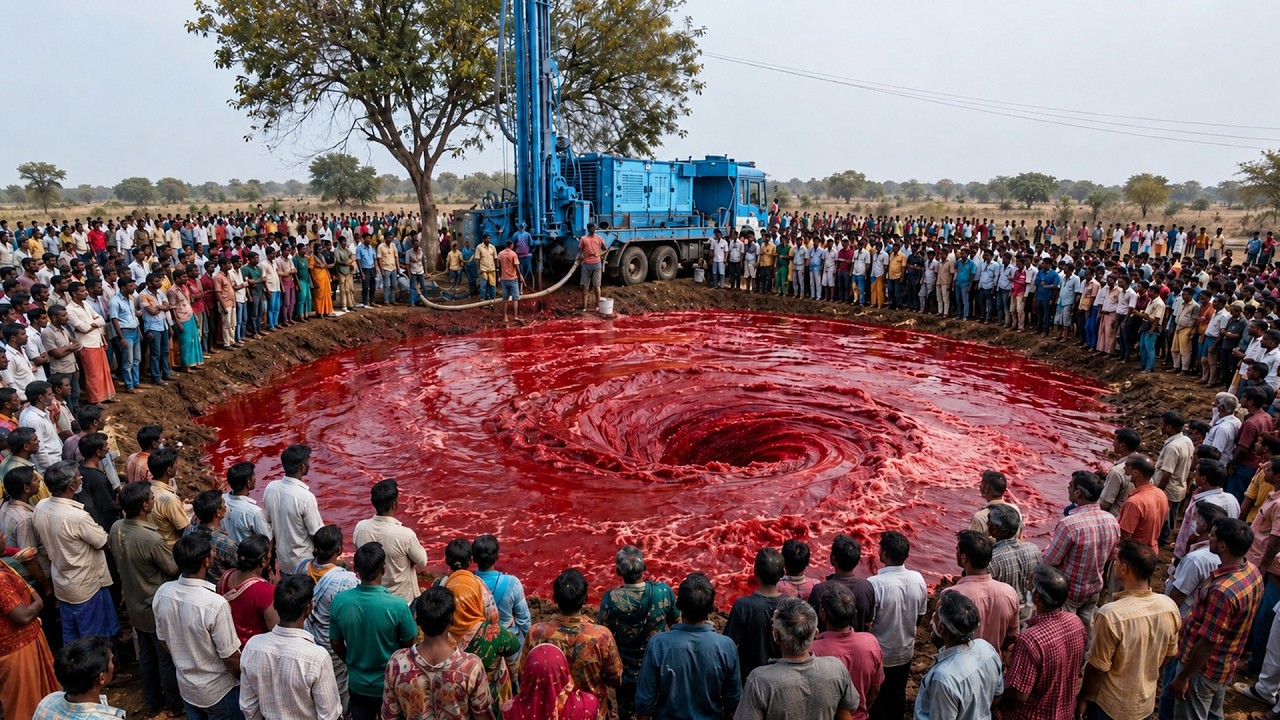 Unbelievable Manual Borewell Drilling Process to 275ft | Most Satisfying Water Well Drilling