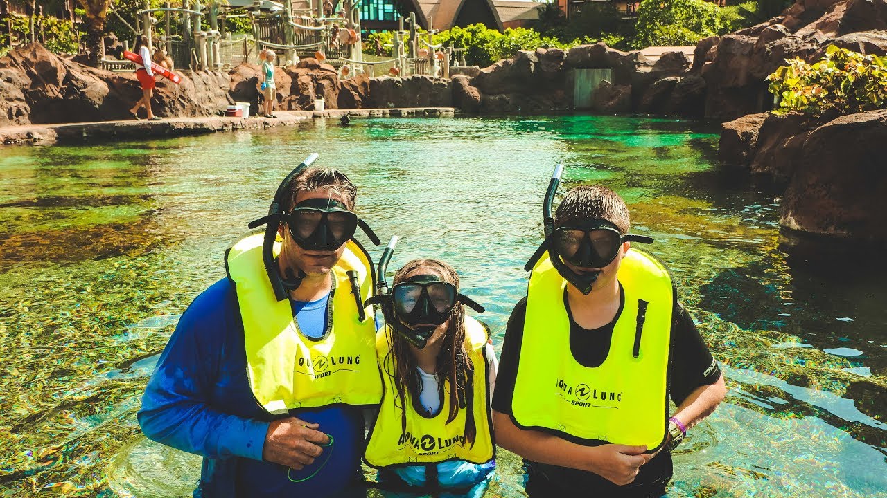 Rainbow Reef Snorkeling at Aulani, A Disney Resort