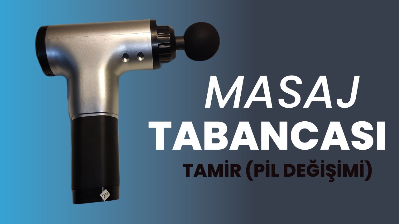 Masaj Tabancası Tamiri Batarya Değişimi ( Fascial Gun KH-320)