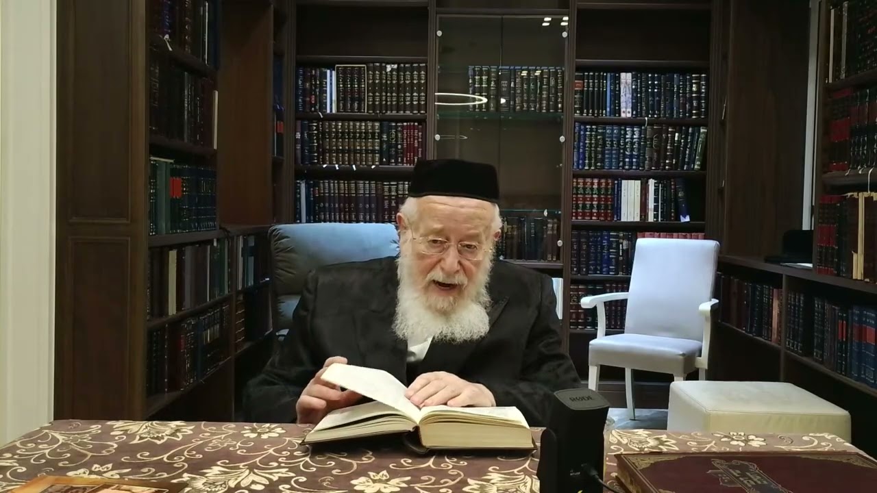 Rav Schlesinger de Strasbourg | שיעור פרשת השבוע - יתרו תשפ