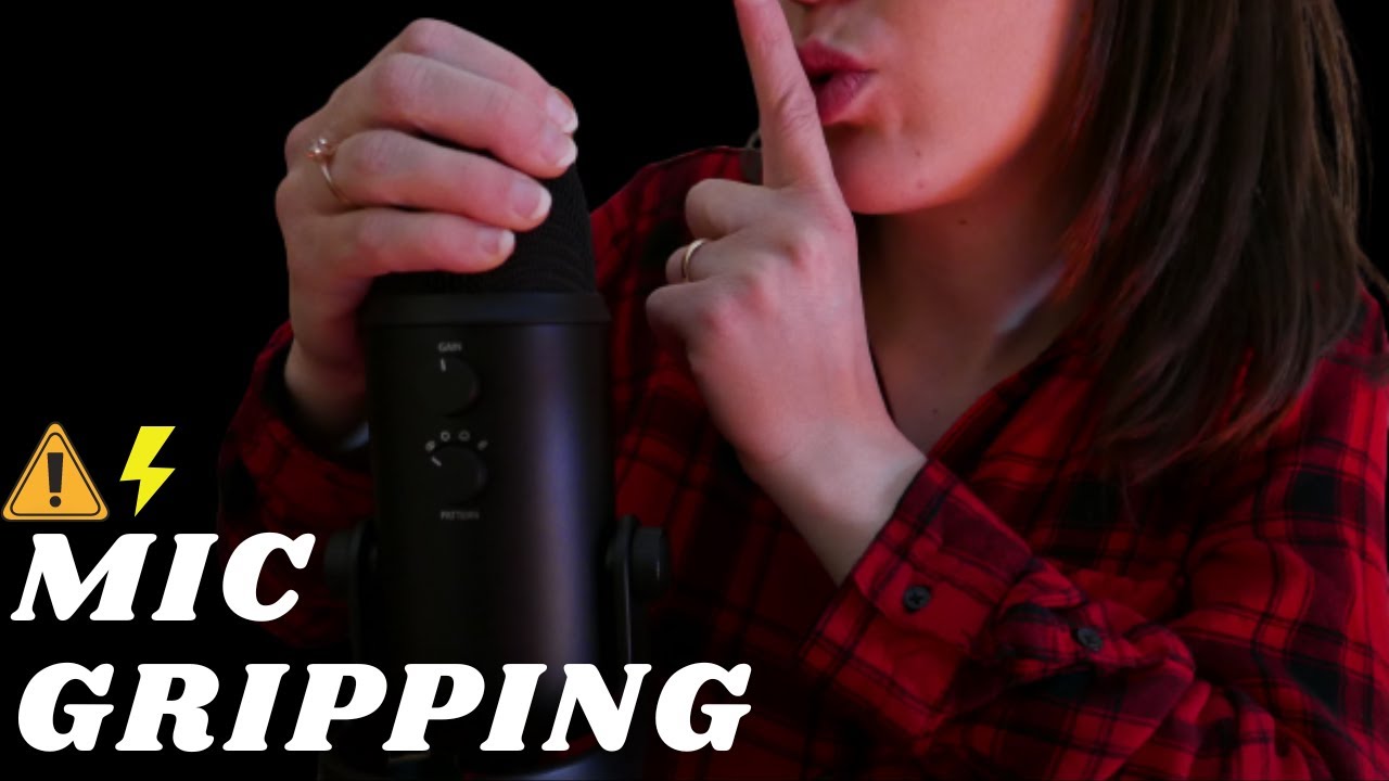 ASMR - FAST MIC GRIPPING, MIC TOUCHING and RUBBING | No talking