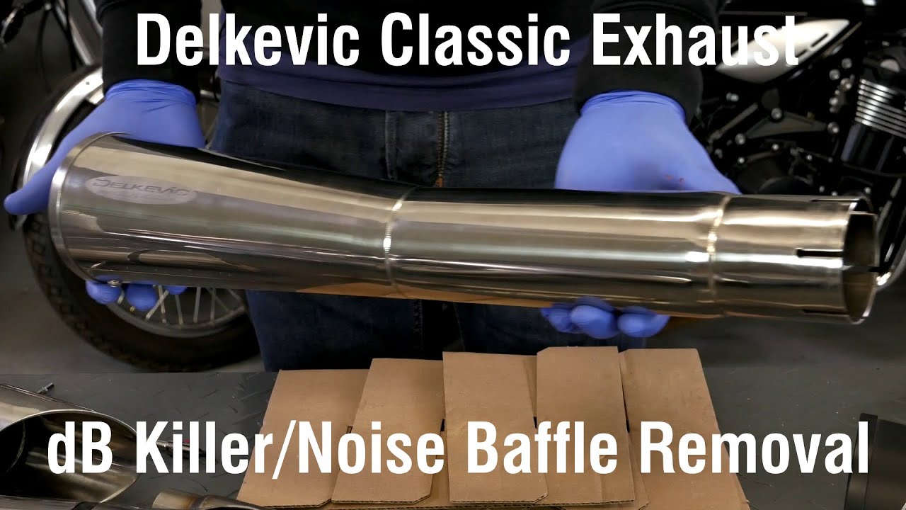 Delkevic Classic Exhaust Baffle Removal Help Video