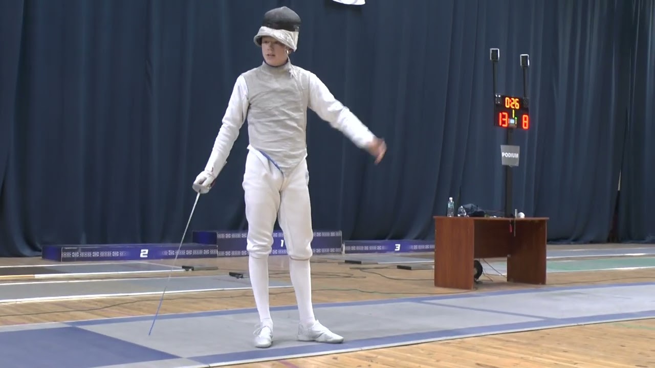 Олимпийские дни молодёжи республика Беларусь по фехтованию на рапирах среди юношей 2009-2010.