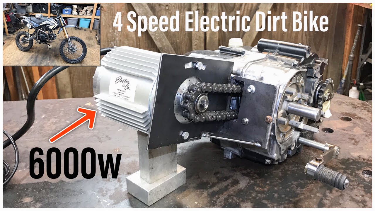 4 Speed Electric Pit Bike!!! How I built This Incredible Home Made Machine!!