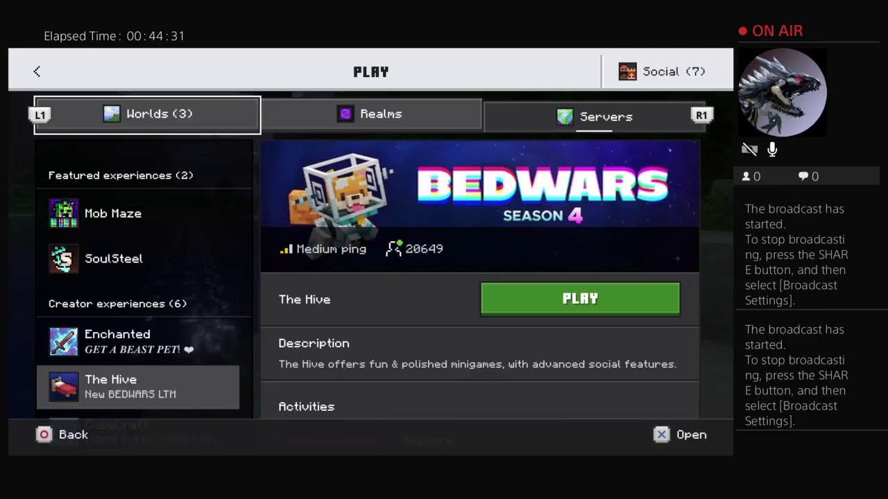 jazzy-clang70's Live PS4 Broadcast