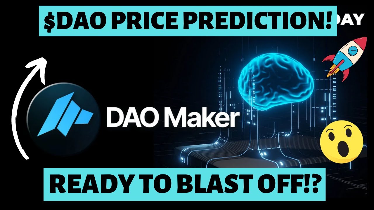 Why Dao Maker is ready to explode!  Best altcoin for bullrun!? $DAO Price prediction!