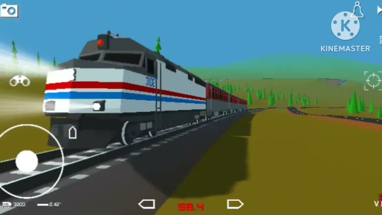 Passenger Trains Galore Remade in Kinemaster